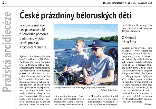článek v Katolickém týdeníku č.26/2016