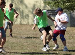 Netradiční fotbalové utkání, foto Miloš Jaroš Netradiční fotbalové utkání, foto Miloš Jaroš