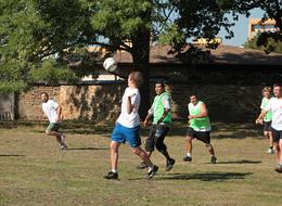 Netradiční fotbalové utkání, foto Miloš Jaroš Netradiční fotbalové utkání, foto Miloš Jaroš